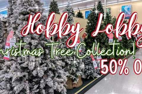 NEW! Hobby Lobby Christmas Decor Shop With Me! Hobby Lobby 2023 Christmas Tree Collection!