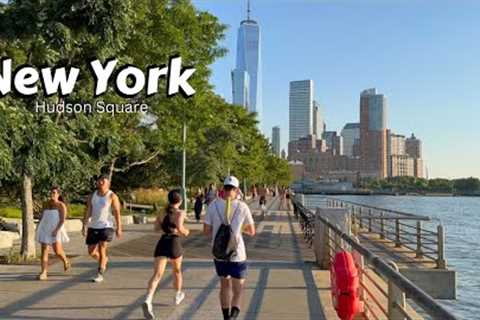 Hudson Square Walk New York City Walking Tour 4k 2023