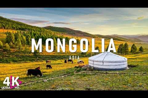 Mongolia 4K Relaxation Film - Silk Road - Peaceful Relaxing Music - Nature 4k Video UltraHD