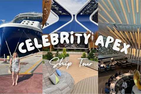 Celebrity Apex Ship Tour | Celebrity APEX Sea Day Mini Ship Tour & Food