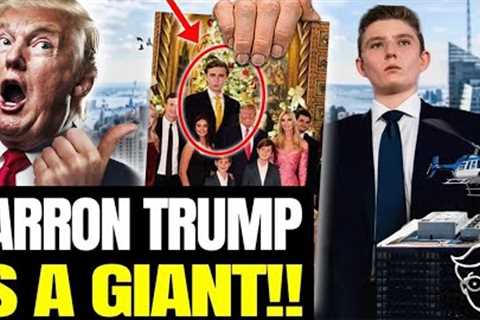 PROOF: Barron Trump is a GIANT! Pic of Donald’s Son TOWERING over Fam Goes VIRAL | Internet in SHOCK