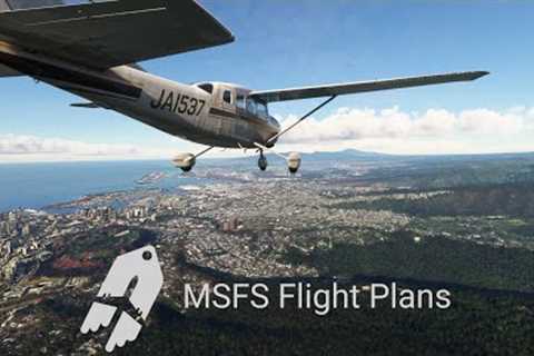 Saving Pearl Harbor: MSFS Narrated O''ahu Hawaii Tour in the Cessna T207A Stationair