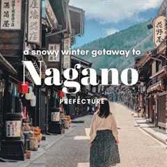 Snowy Winter trip to Nagano| Narai-juku, Howls Moving Castle cafe, Snow monkey| JAPAN TRAVEL VLOG