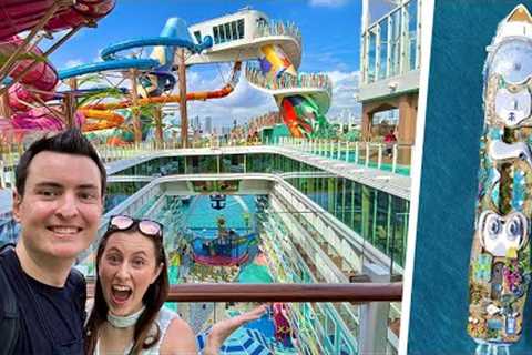 Boarding the NEW Icon of the Seas!