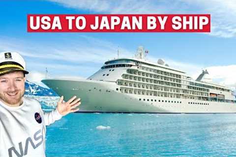 USA to Japan by Luxury Cruise Ship | Silversea Royal Suite