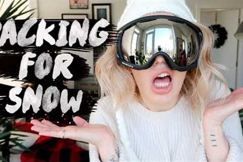 ❄ ULTIMATE PACKING GUIDE FOR A SKI/ SNOW TRIP ⛄  | Karismas DAY 23