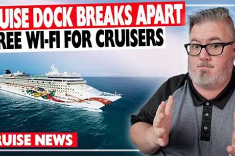 Cruise Dock Breaks Apart, Future Cruises May Be Impacted