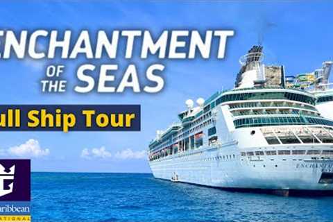 Royal Caribbean Enchantment of the Seas Full Tour & Review 2024 (Oldest Cruise Ship Class)