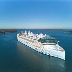 Royal Caribbean takes delivery of the new world’s largest cruise ship