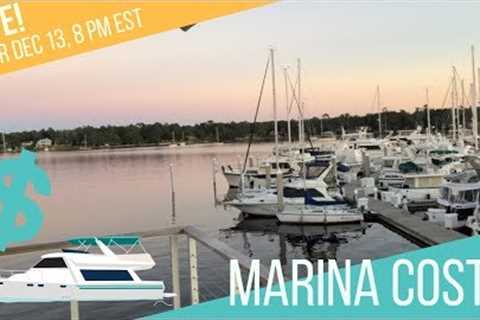 Boat Marina Costs - Slip Fees, LOA, Dockage, Liveaboard, Monthly vs Nightly, Extras