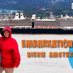 Alaska Cruise - First Day Aboard Nieuw Amsterdam: Chaotic Boarding & Sailaway Party in Vancouver