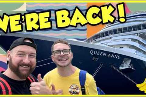 Cunard Queen Anne MAIDEN Norwegian Fjords cruise - Episode 1 - Embarkation Day