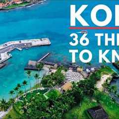 KONA TRAVEL TIPS: 36 Things to Know Before You Visit Kona, Big Island (Hawaii)