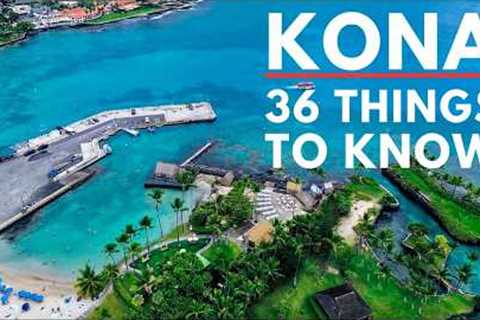 KONA TRAVEL TIPS: 36 Things to Know Before You Visit Kona, Big Island (Hawaii)