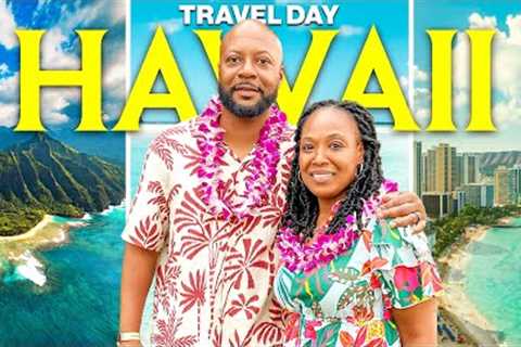Flying to Oahu! Our First Day in Hawaii 🇺🇸 | Hilton Waikiki + Epic Luau Night