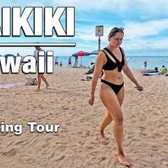 WALKING HAWAII 👙 To The Hilton Hawaiian Village Resort Waikiki Beach 🏖