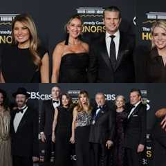 FULL UNSEEN RED CARPET: Trump, Hegseth, Bondi Join KISS, Stallone, Gaynor at Kennedy Center Honors