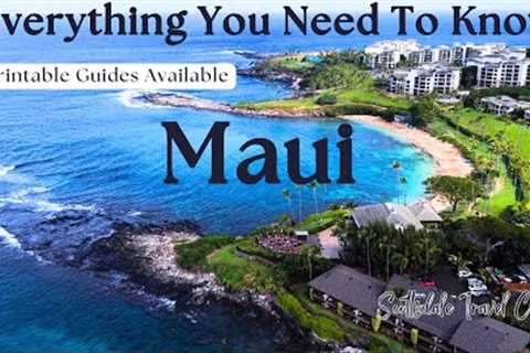 The Maui Ultimate Guide (w Maps!) - Top Sights, Where To Stay, Getting Around, Nightlife, More!