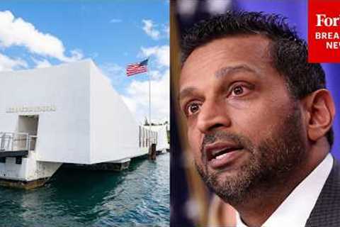 Kash Patel Took ‘VIP Snorkel’ Around Pearl Harbor, Report Says